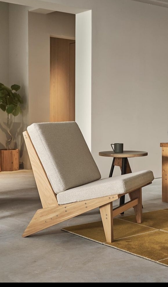 Sillón de Terraza Modelo Okinawa | Madera Natural – Santiago de Chile