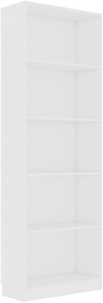 Estante de exhibición Organizador de Libros Mueble de Almacenamiento Estantería de 5 Niveles