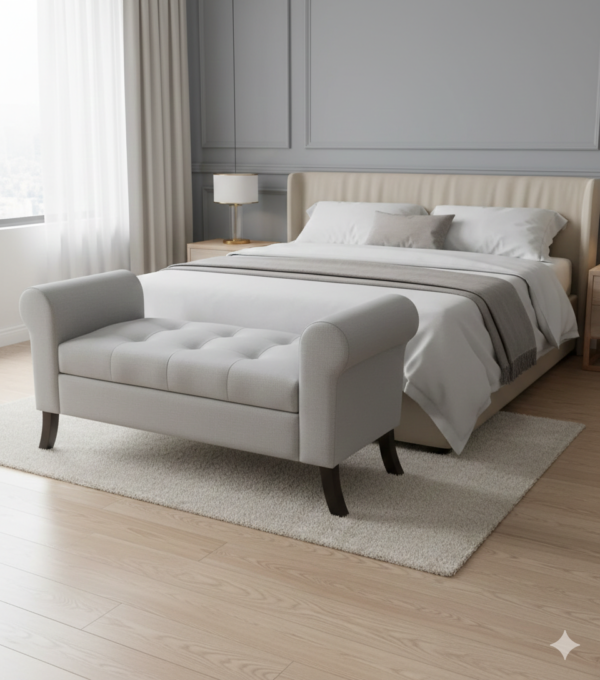 Banqueta Baúl Duquesa | Estilo, Almacenamiento y Funcionalidad