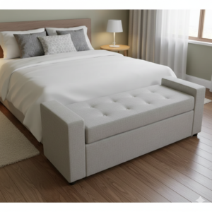 Banqueta Baúl Modelo King | Almacenaje y Estilo para tu Hogar