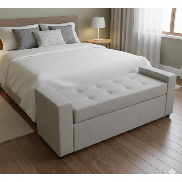 Banqueta Baúl Modelo King | Almacenaje y Estilo para tu Hogar